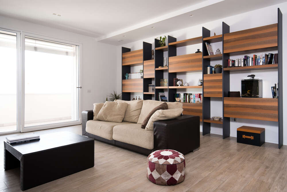 Libreria a parete: un progetto di design su misura di Palombarani